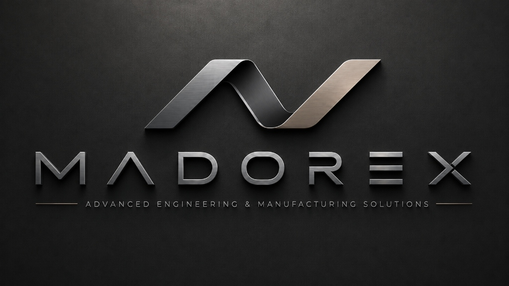 MADOREX logosu — İleri Mühendislik ve Endüstriyel Üretim Çözümleri